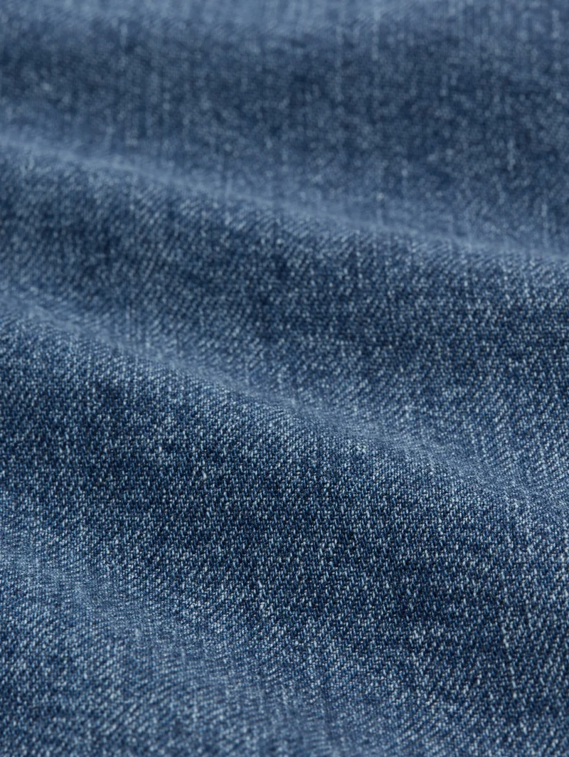 Boxy Fit Jeanshemd