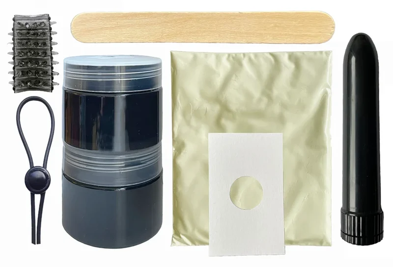 CLONEBOY - KIT PENIS CLONER MIT VIBRATION SCHWARZ