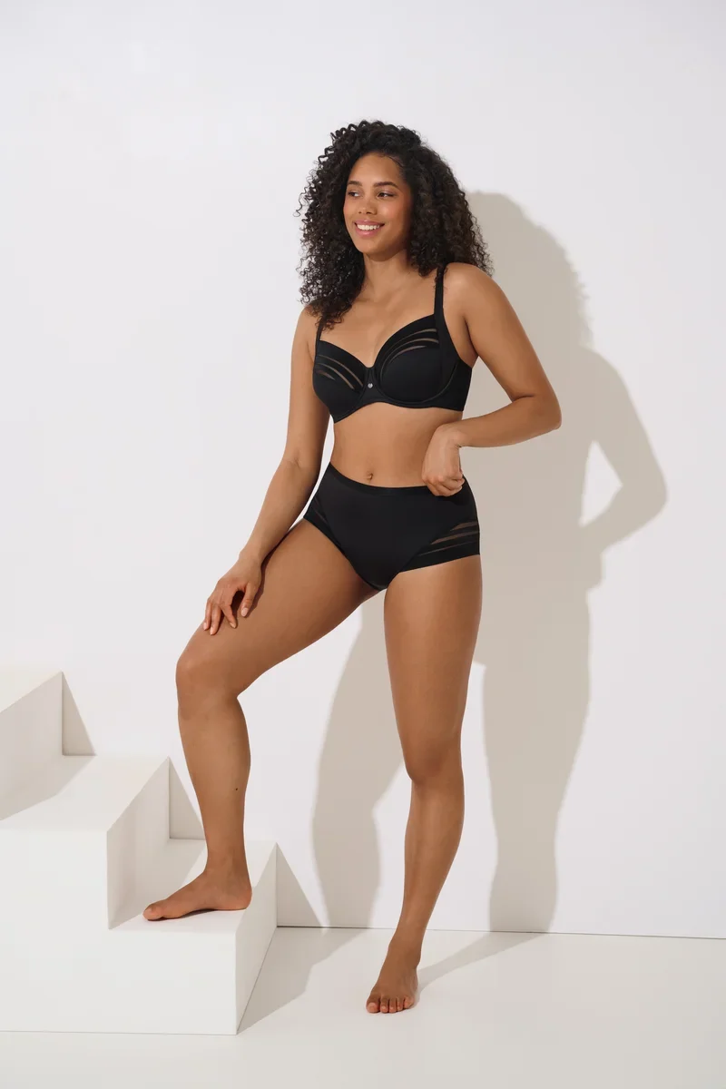 Lisca - Alegra High Waist Slip Schwarz