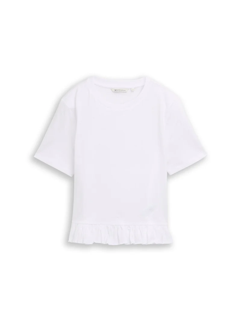 T-Shirt mit Volants