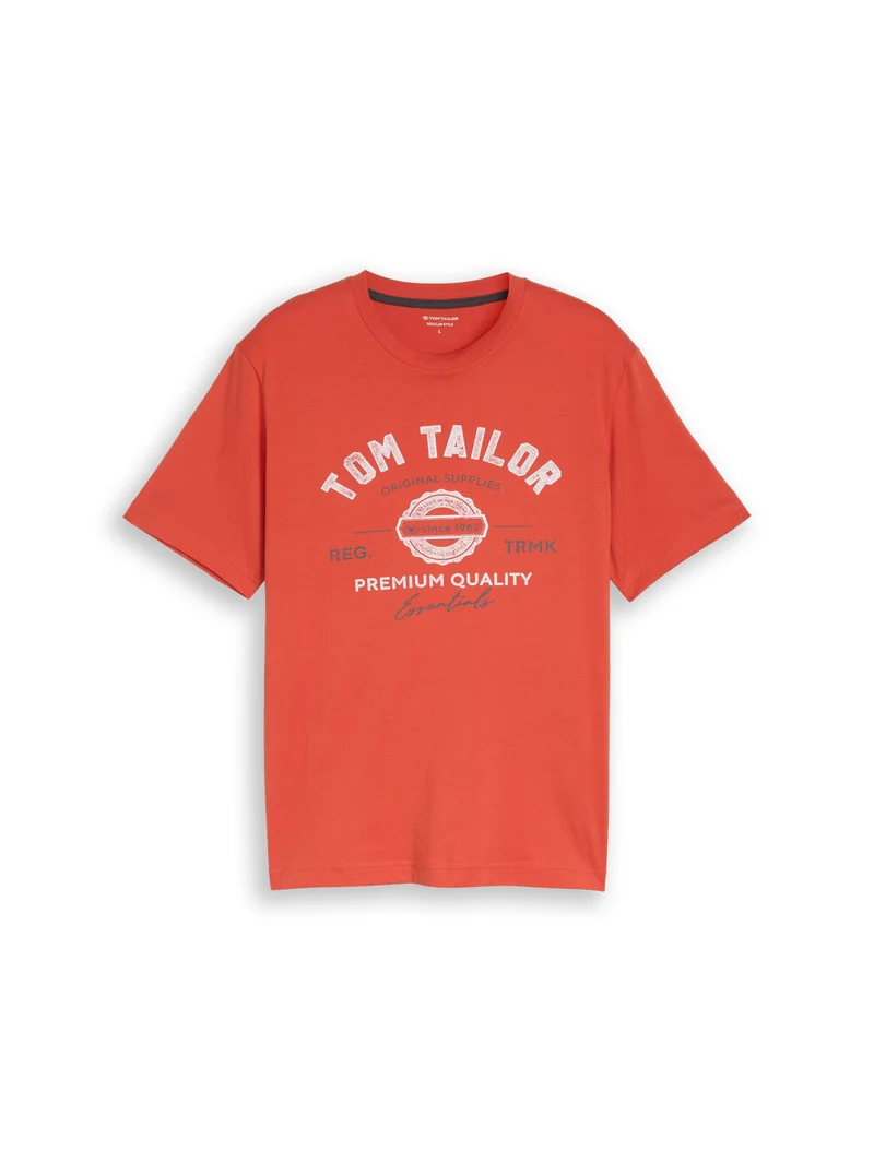 T-Shirt mit Logo-Print