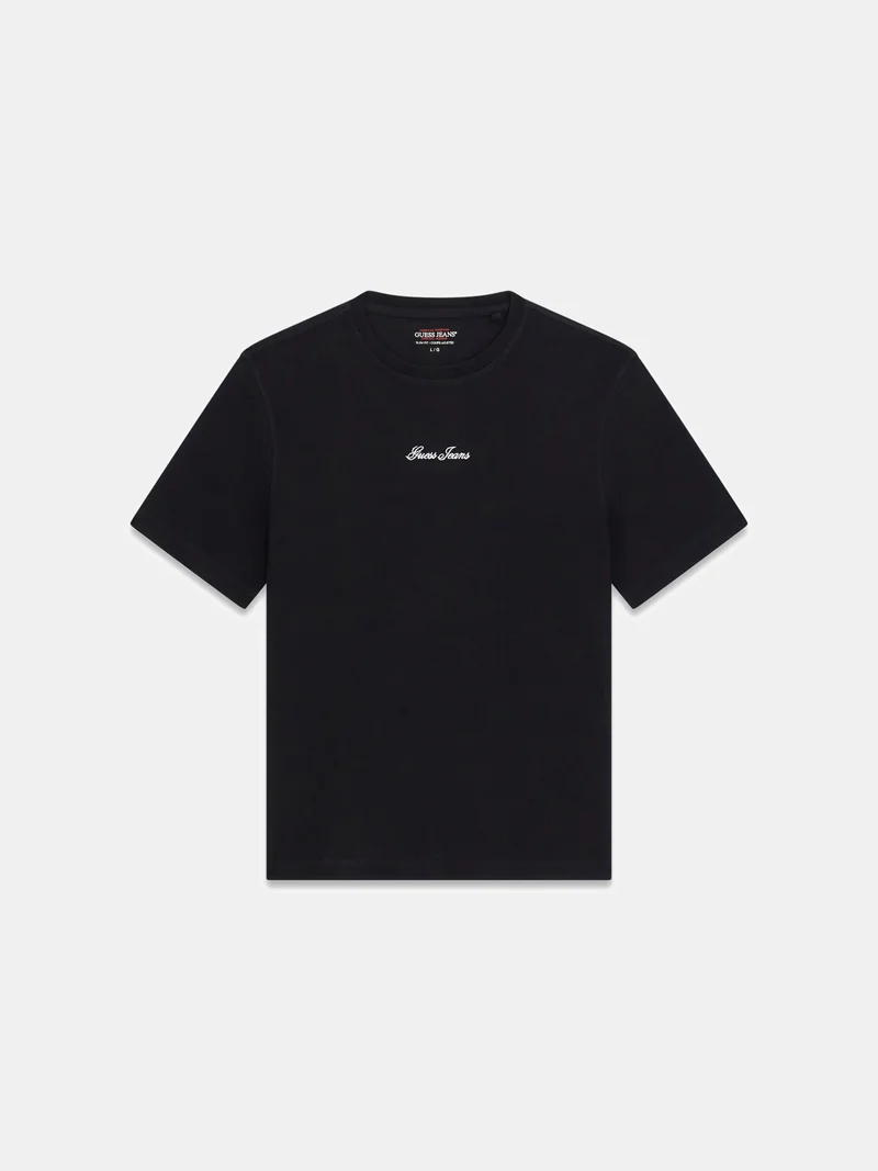 GJ SLIM FIT RIBBED T SHIRT