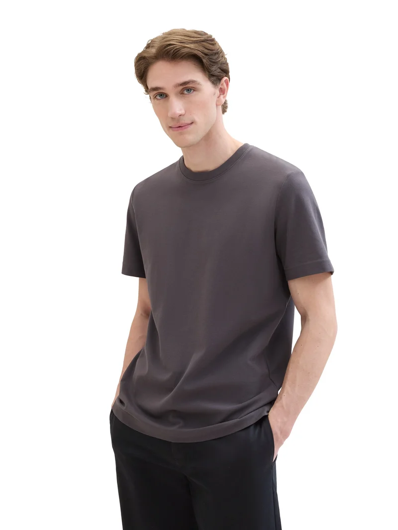 Piqué T-Shirt mit Stretch