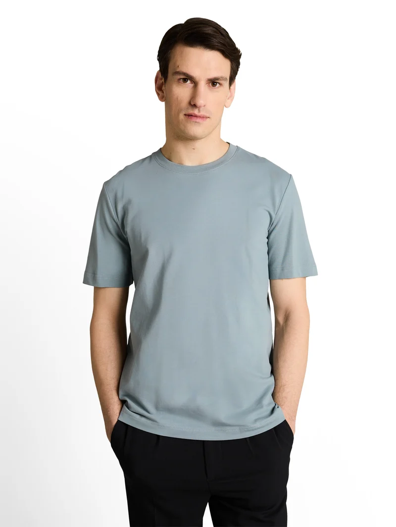 Piqué T-Shirt mit Stretch