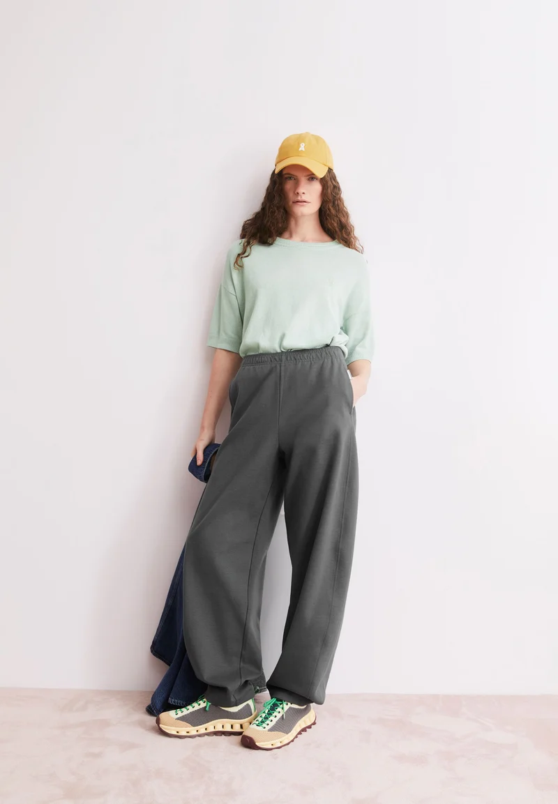 S SL LINEN BLEND KNIT SWEATER