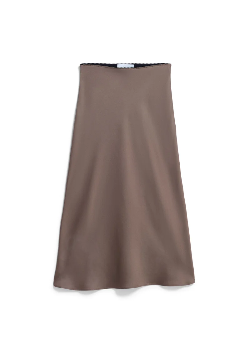 LENOVAA SATIN SLIP-SKIRT