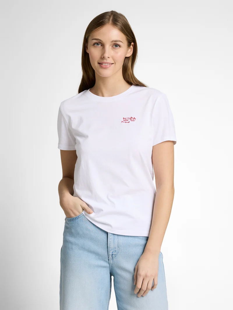T-Shirt mit Stickerei