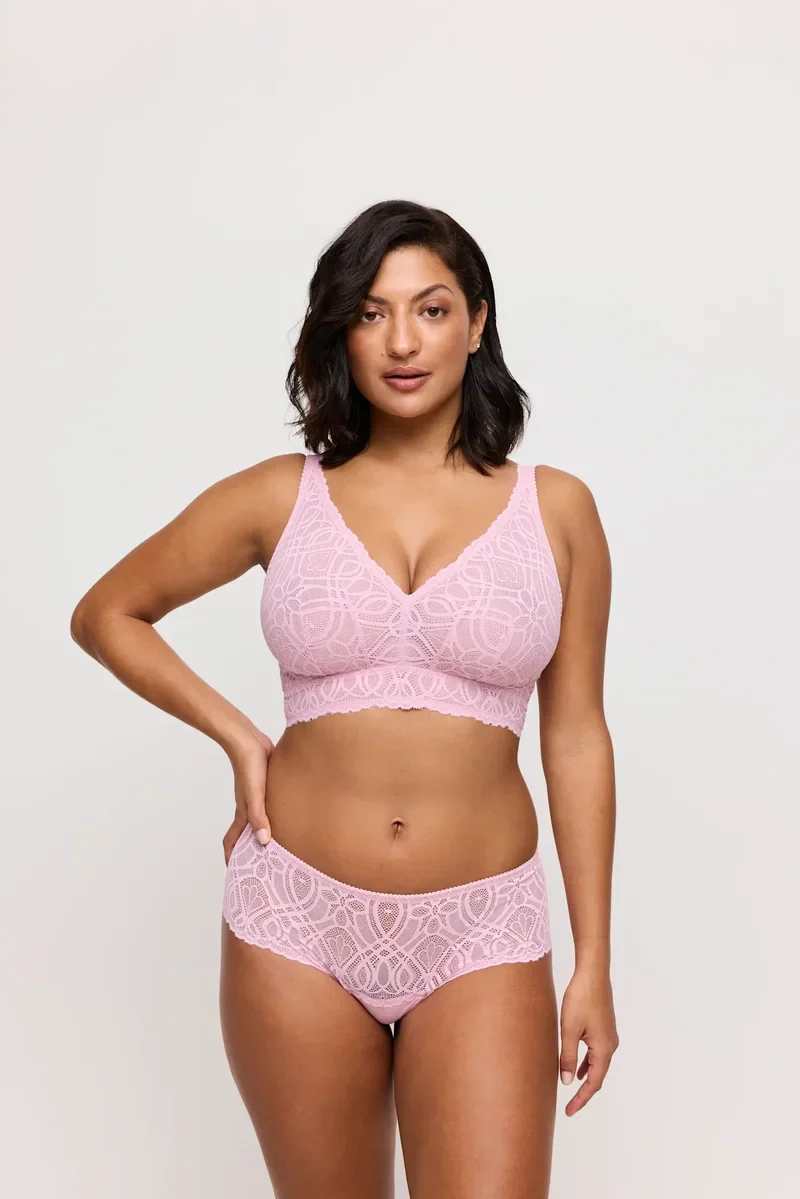 Primadonna - Salerno Luxus-Tanga Frühlingsrose