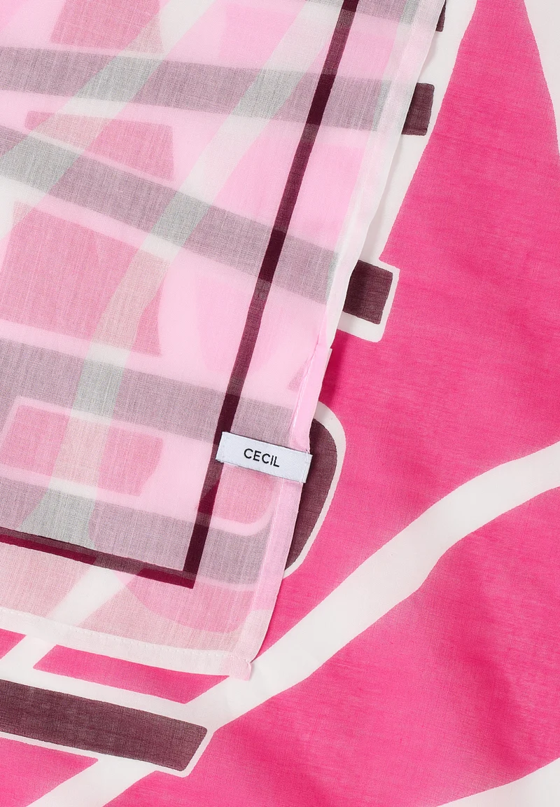 Bandana mit Print und Wording