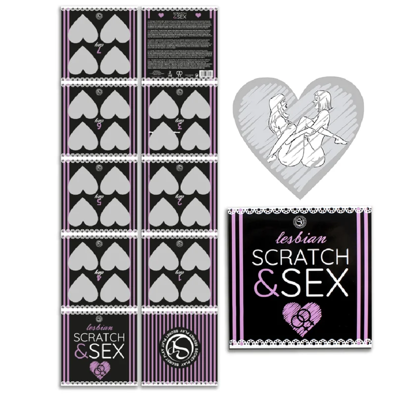 SECRETPLAY - SCRATCH & SEXSPIEL FÜR PAARE LESBISCHE STELLUNGEN