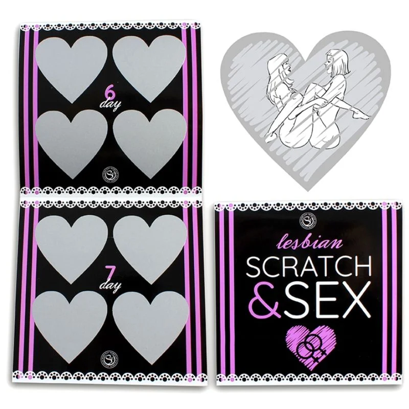 SECRETPLAY - SCRATCH & SEXSPIEL FÜR PAARE LESBISCHE STELLUNGEN