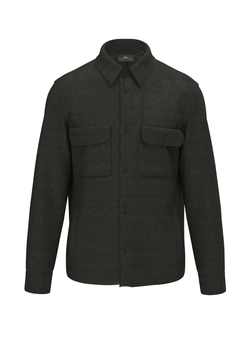 Herringbone Linen Overshirt