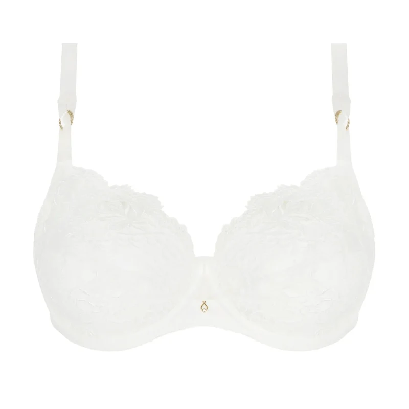 Lise Charmel – Princesse Iris 3-teiliger Vollschalen-BH Ecru Perlmutt