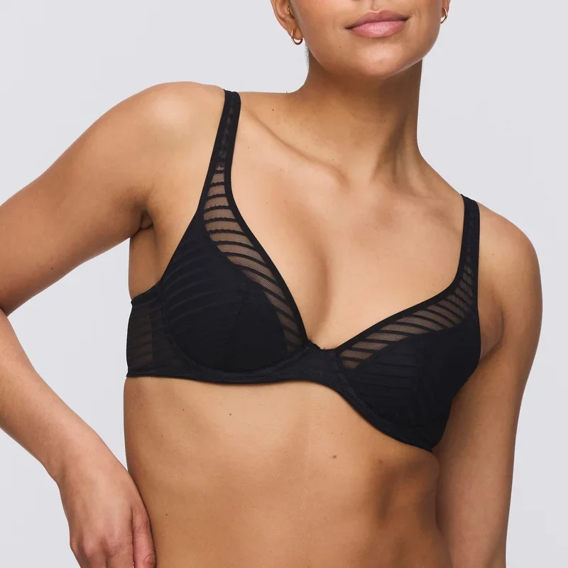 Marie Jo - Basyl Halbwattierter Plunge-BH Schwarz