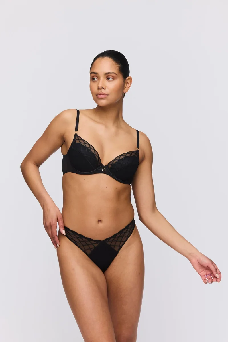 Marie Jo - Aven Push-Up-BH mit herausnehmbaren Polstern Schwarz