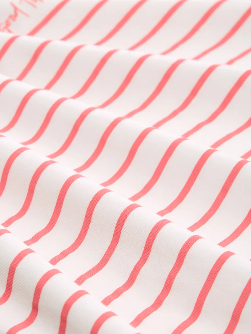 T-Shirt mit Streifenmuster