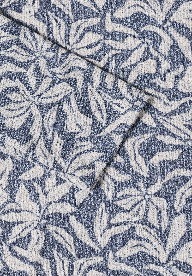 3/4-Arm Shirt mit floralem Print