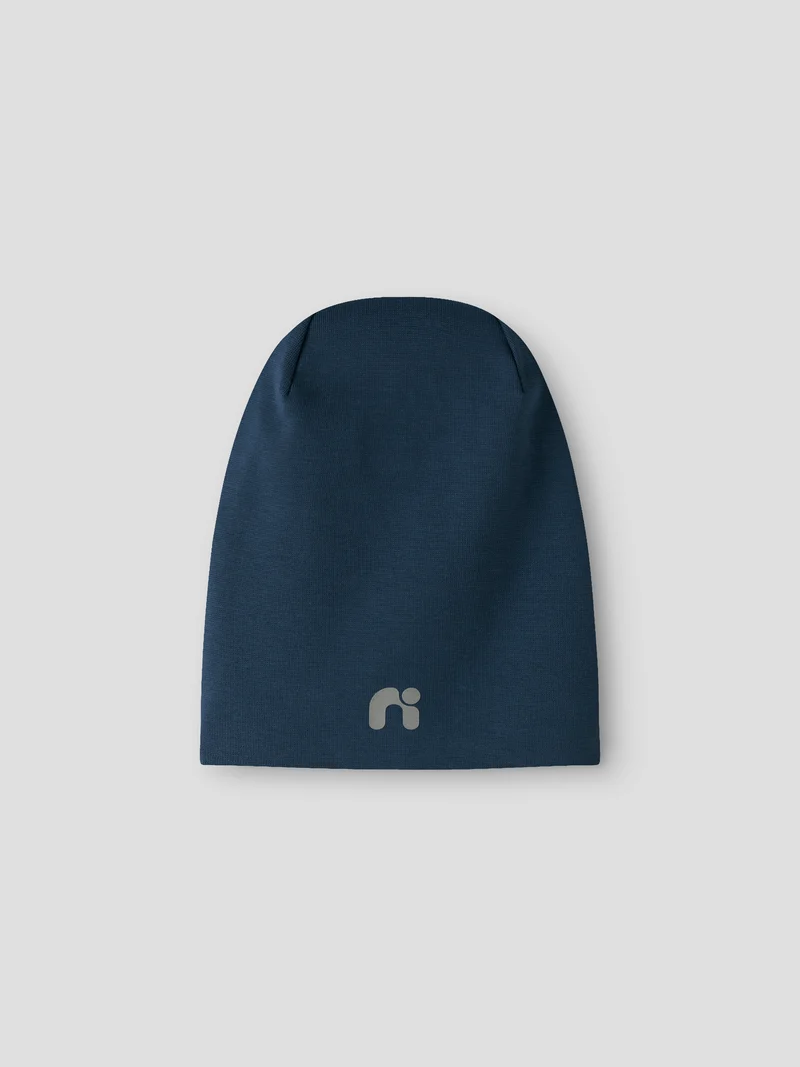 NKNMOPPY DROP SHAPE BEANIE REF LOGO