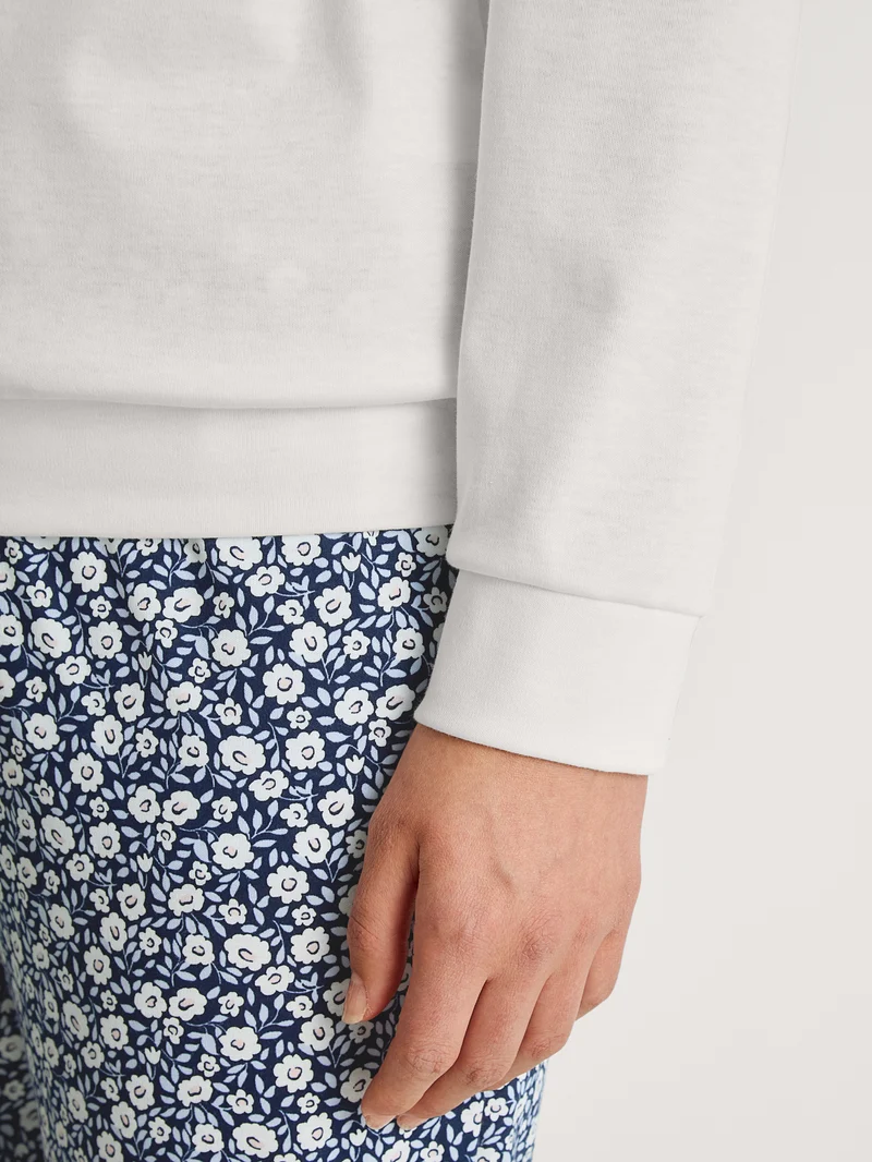 DAMEN Shirt langarm, star white