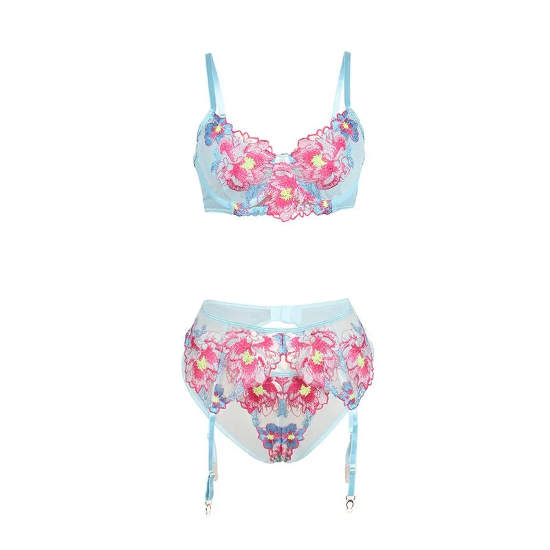 SUBBLIME - SEXY SET MIT BLUMENSTICKEREI
