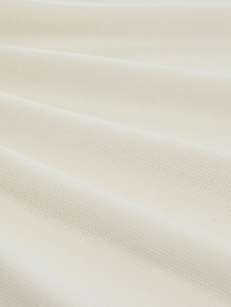 Relaxed Fit Resort Poloshirt mit Waffelstruktur