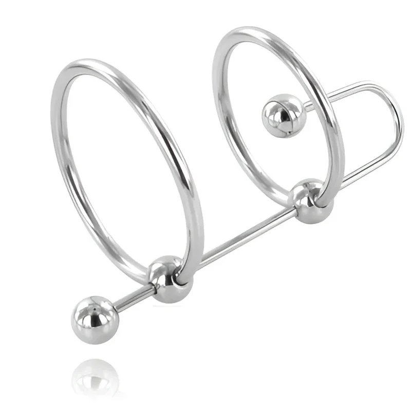 METAL HARD - EXTREMER RING MIT URETHRALSTOPP