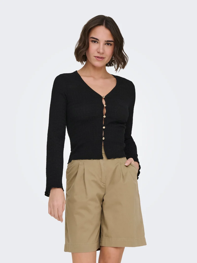 ONLILSE L/S CARIDGAN STRUC JRS