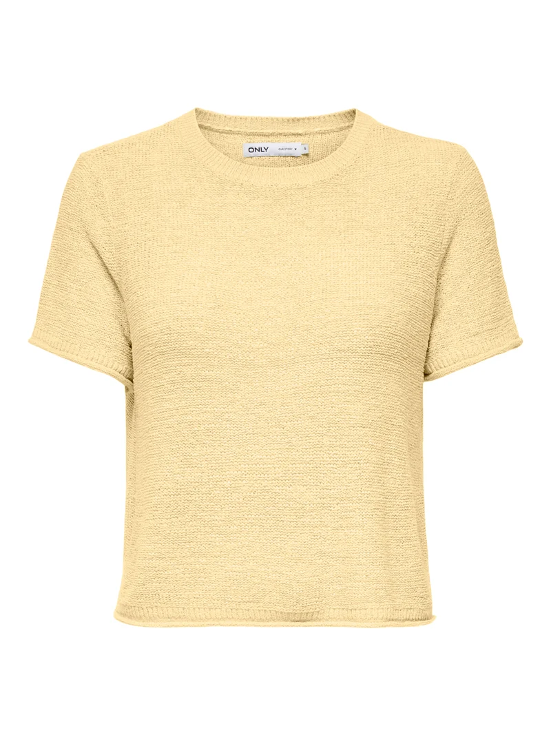 ONLSUNNY S/S PULLOVER KNT NOOS