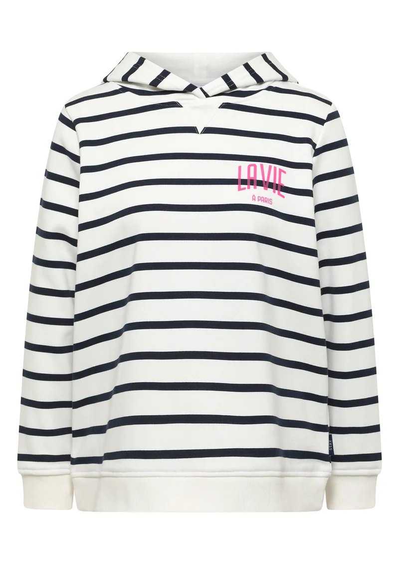Sweatshirt mit Kapuze und Chestprint