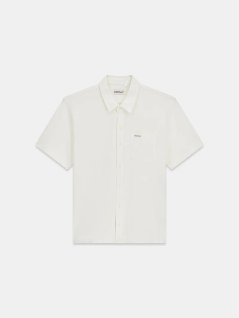 GJ REG FIT SLUB PIQUE SS SHIRT