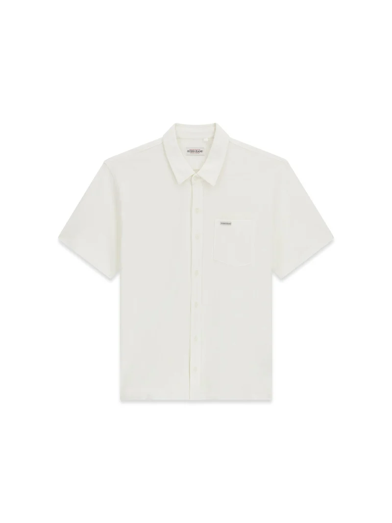 GJ REG FIT SLUB PIQUE SS SHIRT