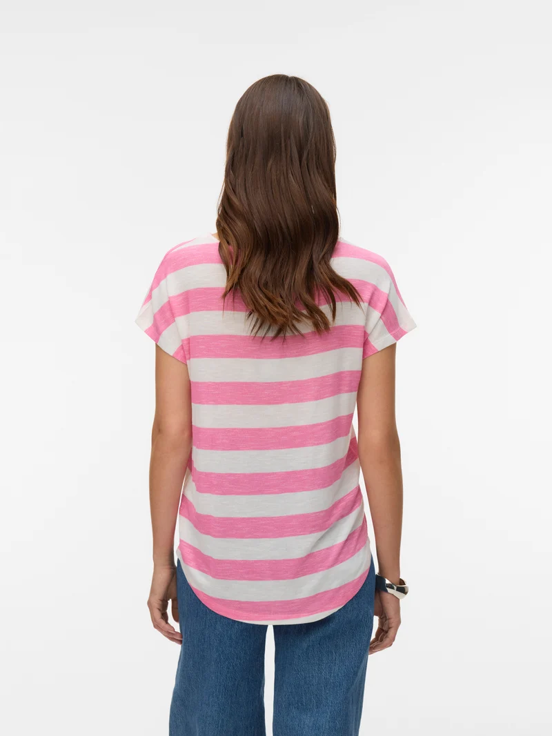 VMWIDE STRIPE SL TOP JRS NOOS