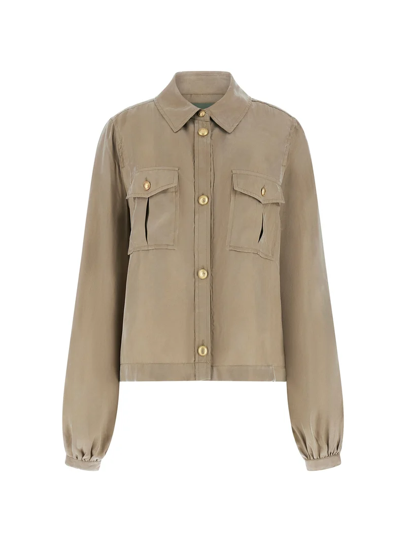 DALIA FLUID CROP SHIRT