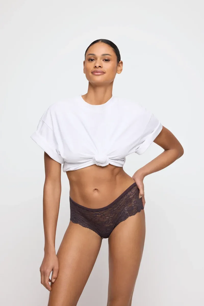Marie Jo - Color Studio Spitzenshorts Sweet Chocolate