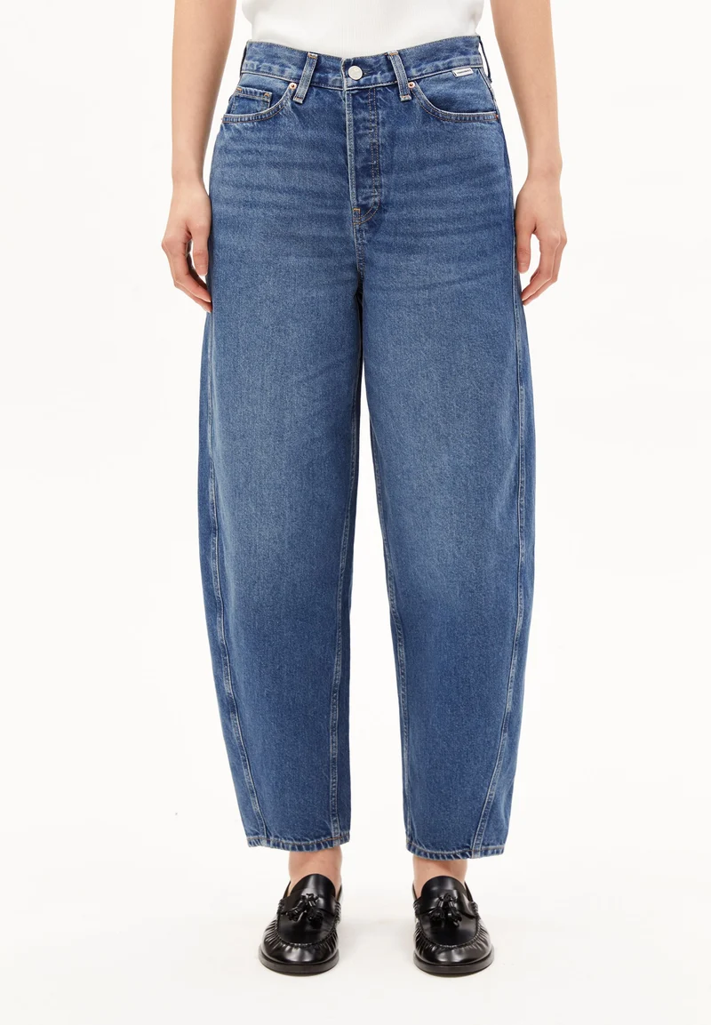 BAARLY HIGH WAIST BARREL JEAN