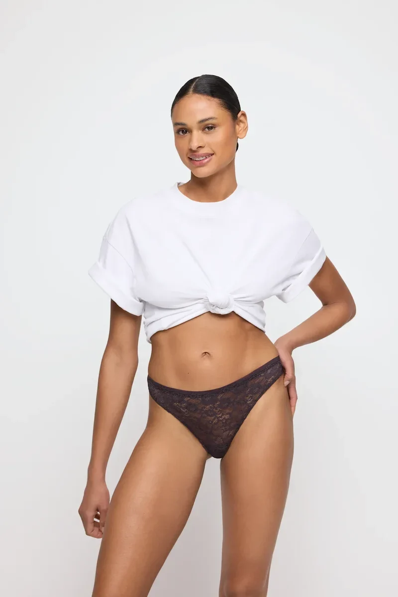 Marie Jo - Color Studio Spitzenstring Sweet Chocolate