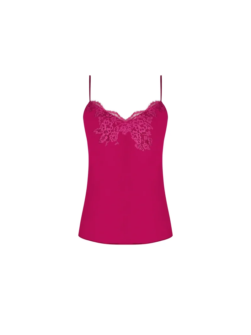 Lise Charmel - Splendeur Soie Camisole Splendeur Carmin
