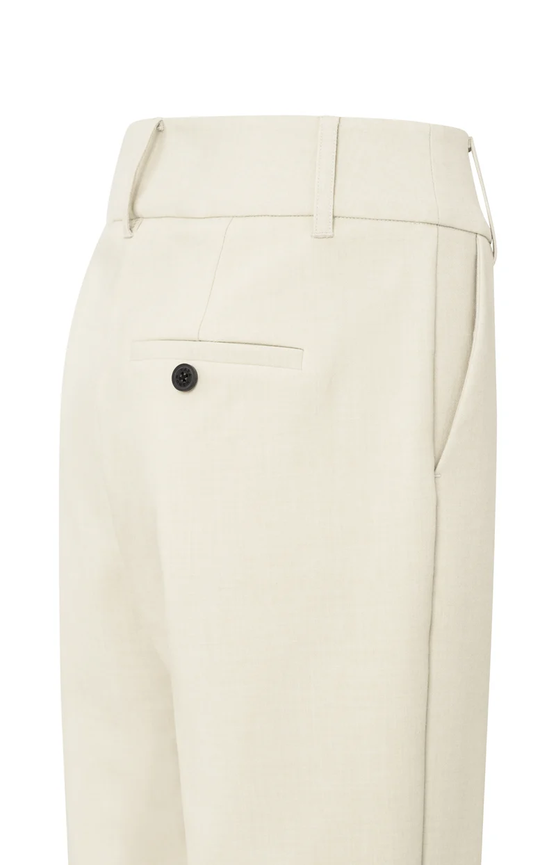 Hose mit schickem Bund, CLOUD GREY MELANGE