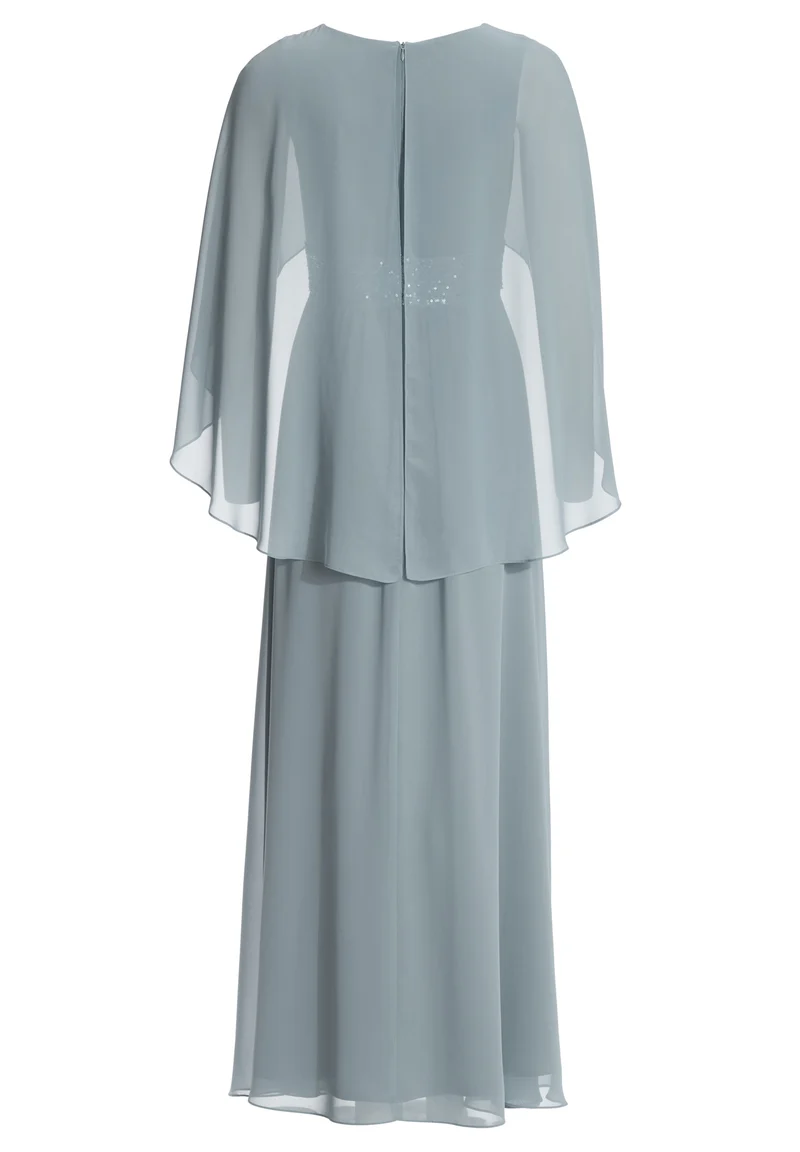 Abendkleid mit Cape aus Chiffon