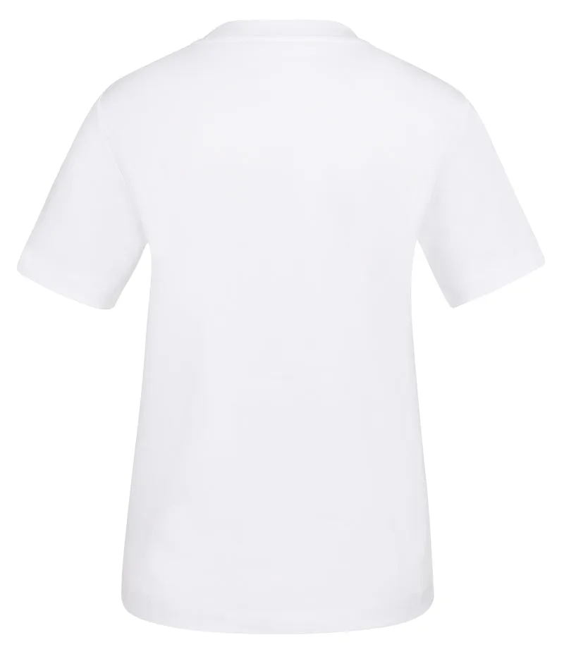 Round neck T-shirt, PURE WHITE