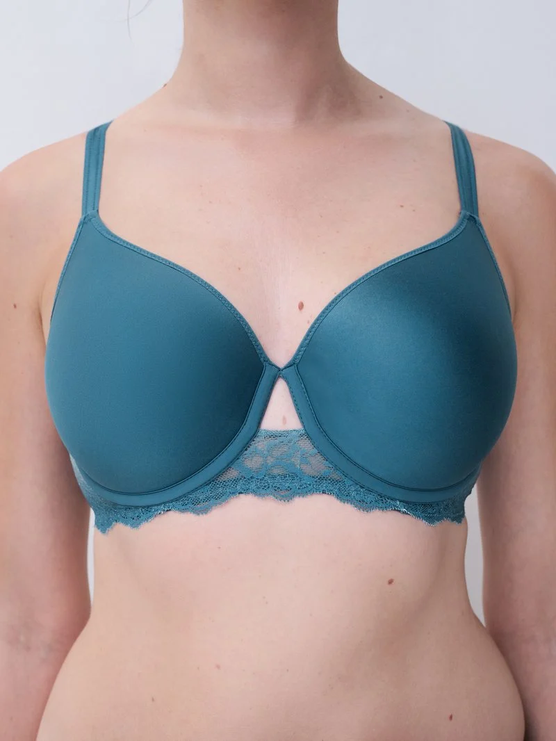 Chantelle - Crush Covering Memory BH Blau Petrol Farbverlauf