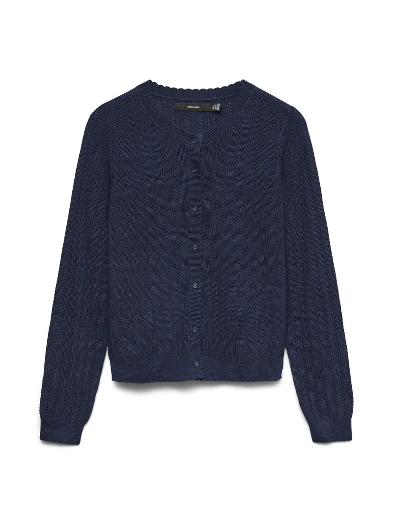 VMNEWLEX POINTELLE LS O-N CARDIGAN