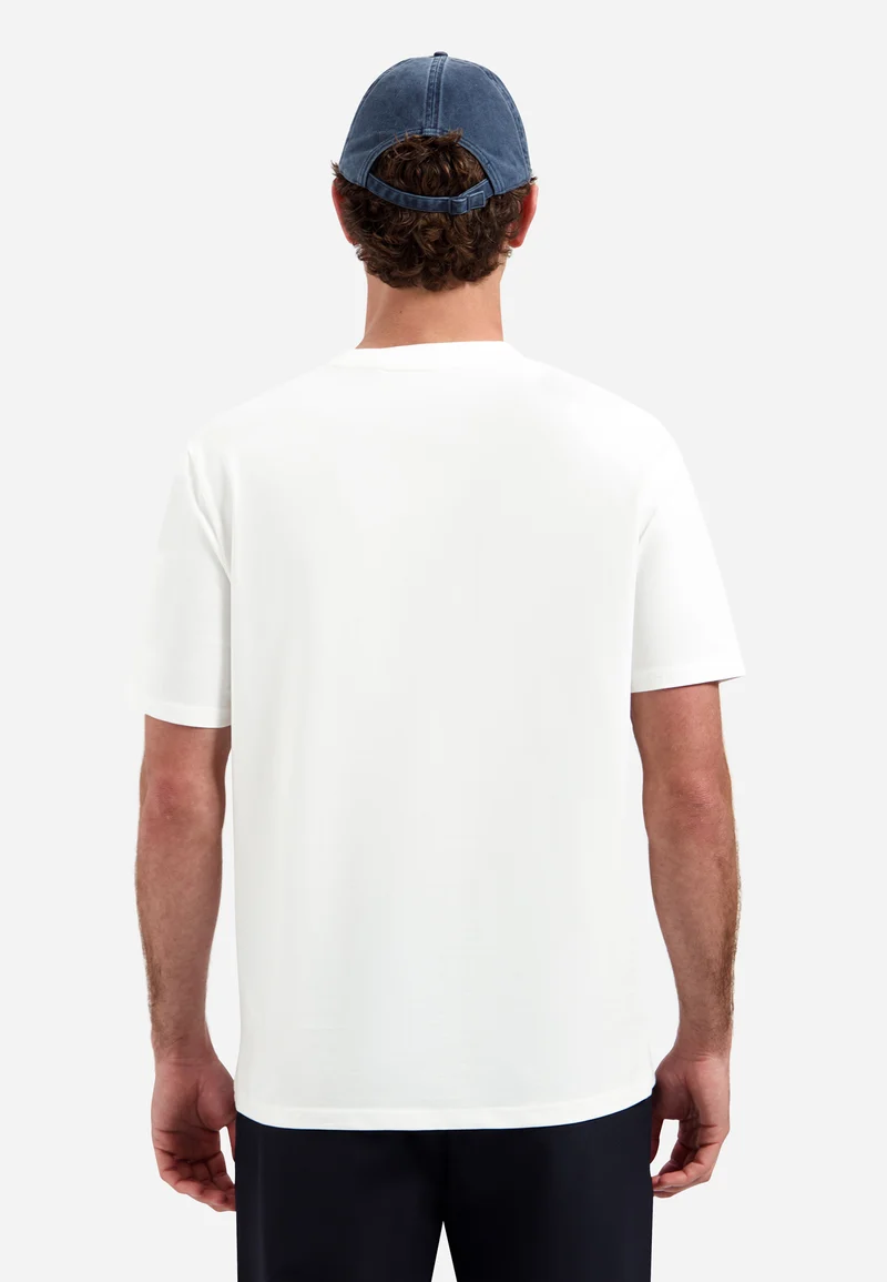 T-Shirt Crewneck Solid Basic Stretch