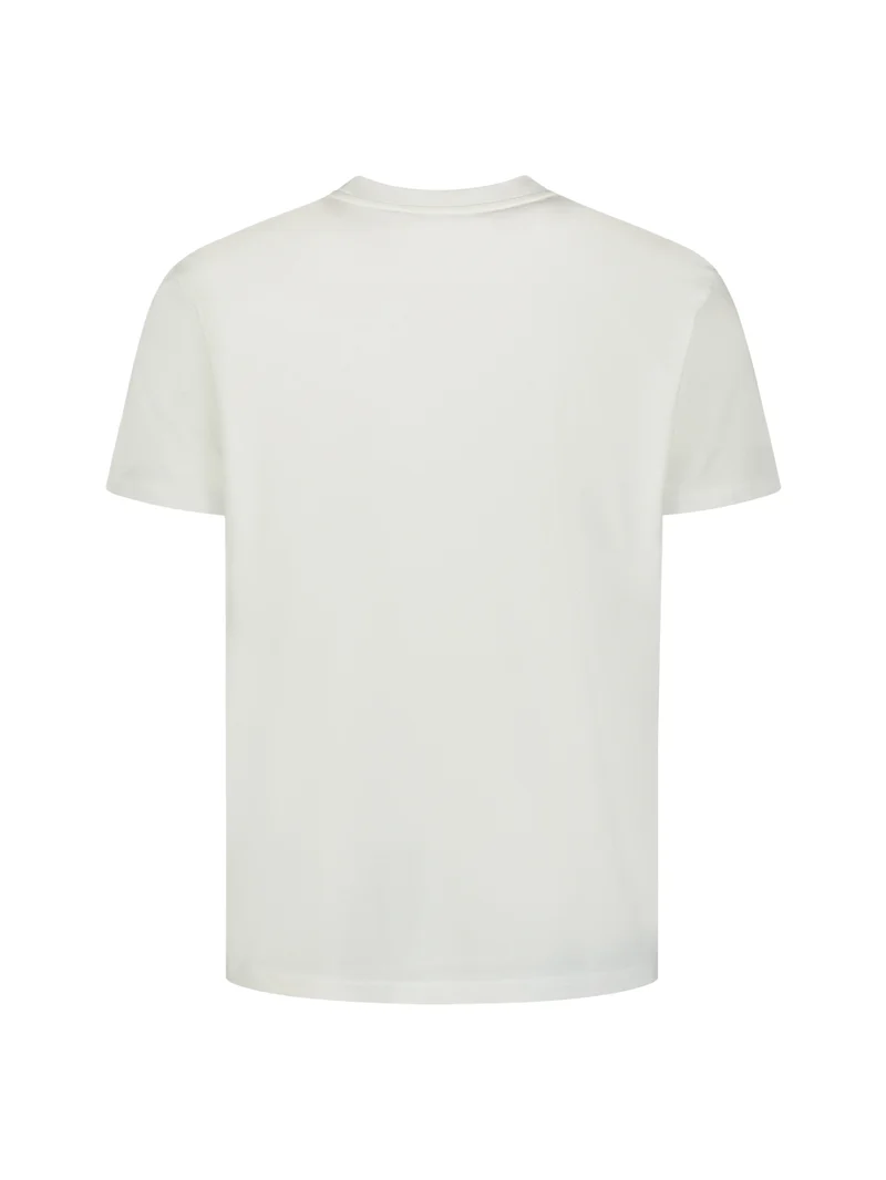 T-Shirt Crewneck Solid Basic Stretch