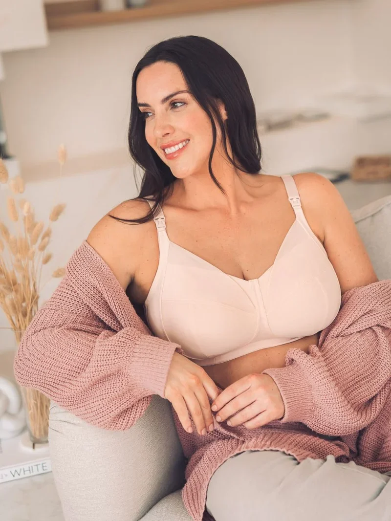 Royce – Cara Still-BH mit Vollkörbchen, ungepolstert, Blush