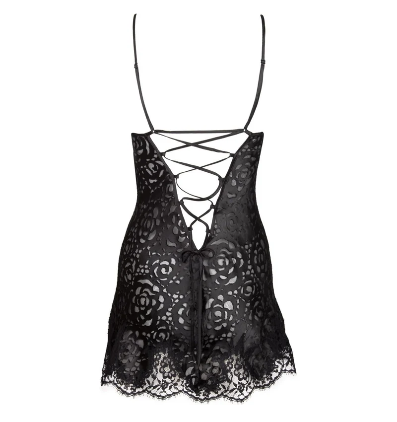 Lise Charmel – Dressing Floral Babydoll Noir