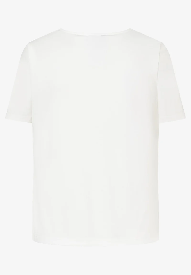 Shirt mit Wasserfall-Ausschnitt
