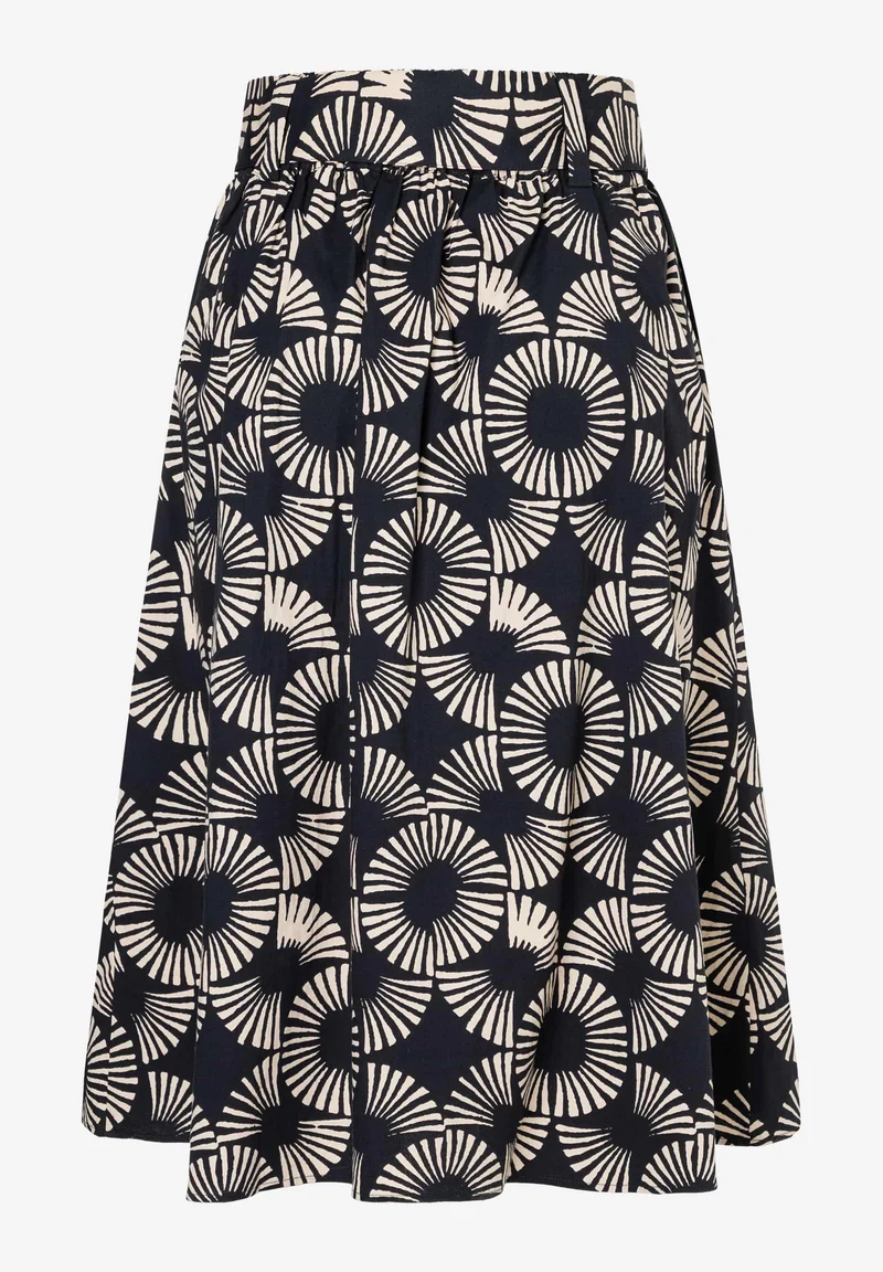 Baumwollrock mit Print