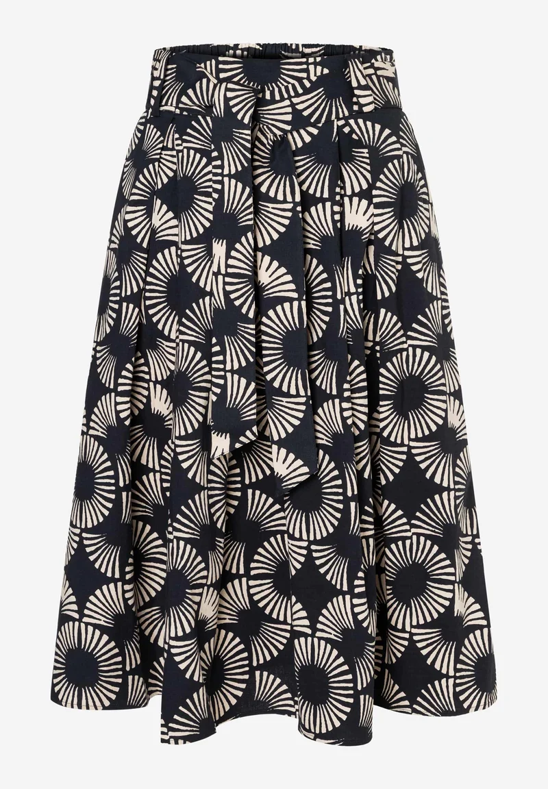 Baumwollrock mit Print