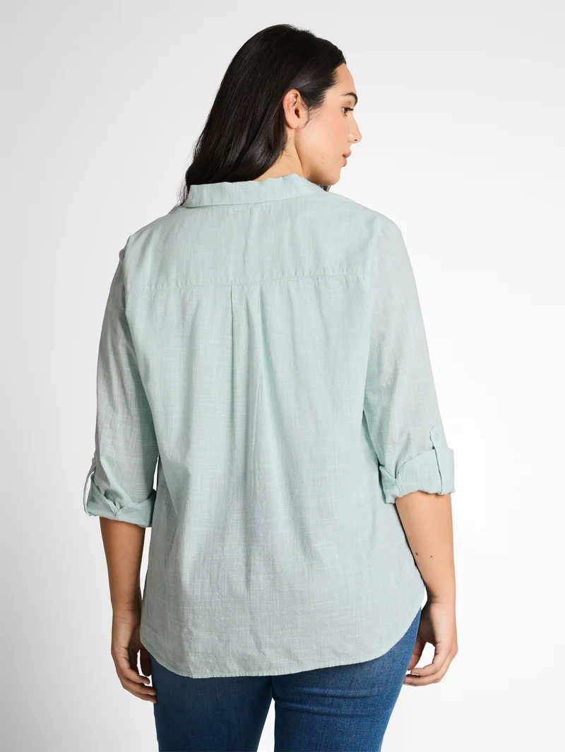 Plus Size - Bluse mit Brusttaschen